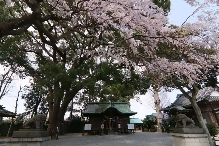 三島八幡神社の景色