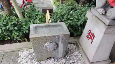 茶ノ木神社の手水舎