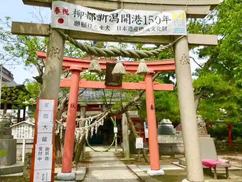 湊稲荷神社の鳥居