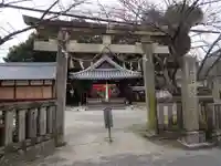 和爾坐赤阪比古神社の鳥居