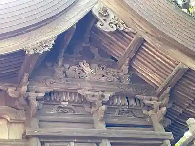 月瀬八幡宮の芸術