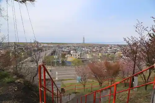 星置神社の景色