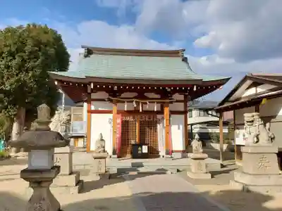 日吉神社の本殿・本堂