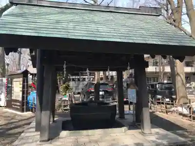 新琴似神社の手水舎