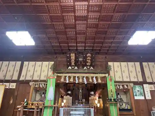 三国神社の本殿