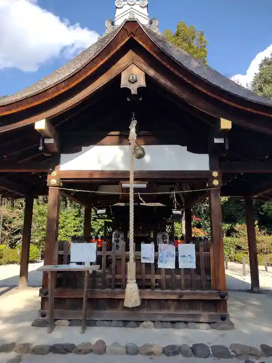 久我神社(賀茂別雷神社摂社)の本殿・本堂