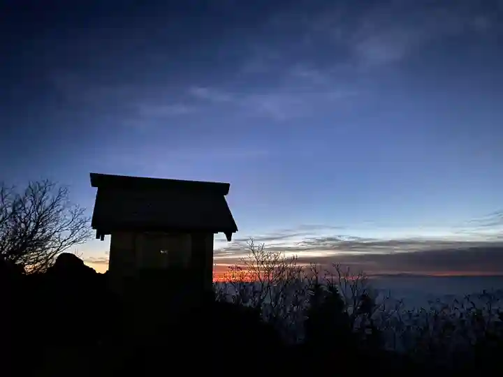 山家神社奥宮の本殿・本堂