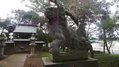 阿波神社の狛犬