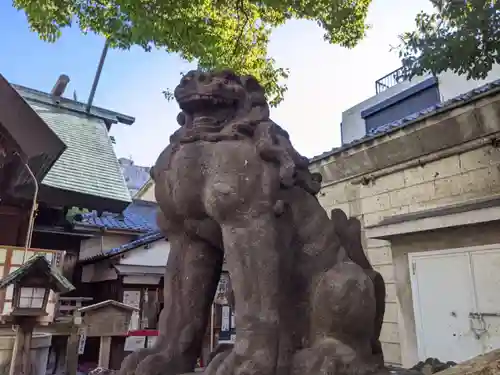 三島神社の狛犬