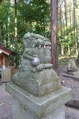 眞名井神社（籠神社奥宮）の狛犬