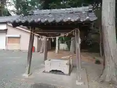 正八幡社の手水