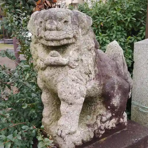 徳王稲荷社・金刀比羅社の狛犬