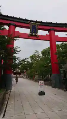 富岡八幡宮の鳥居