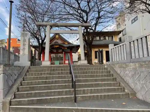 浅草富士浅間神社の鳥居