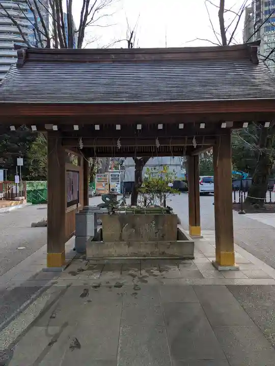 愛宕神社の手水舎