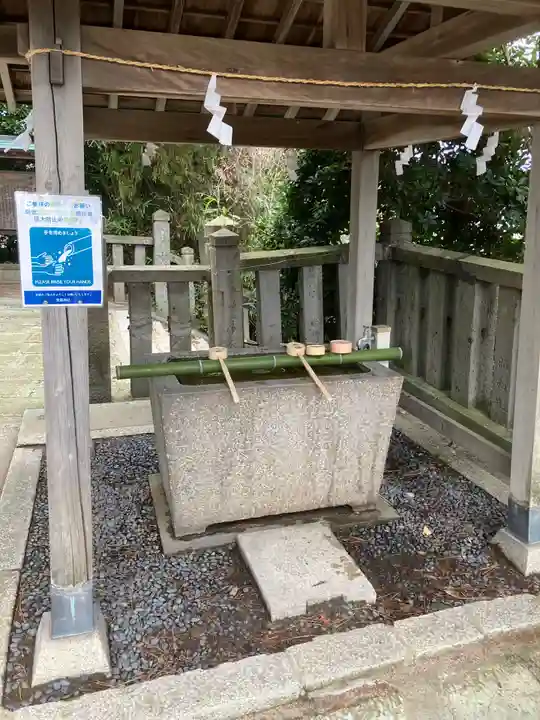 賀露神社の手水舎