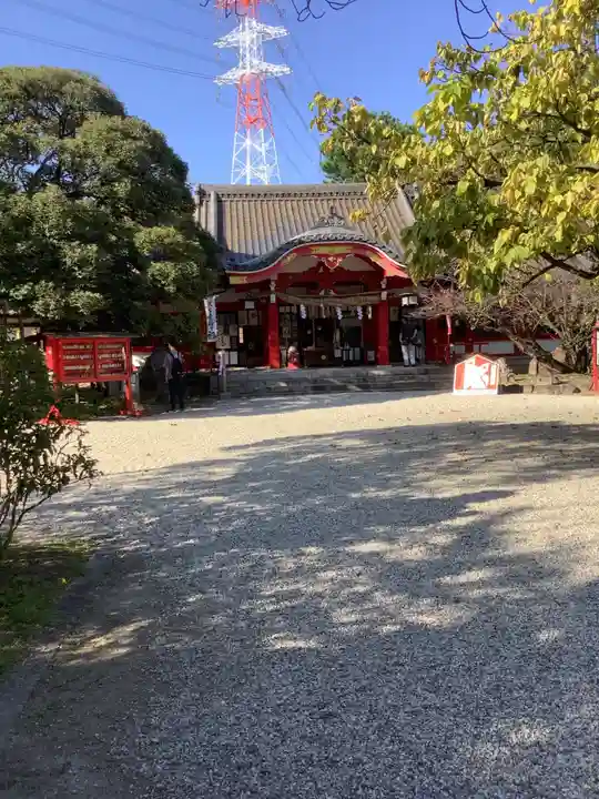 市原稲荷神社の本殿・本堂