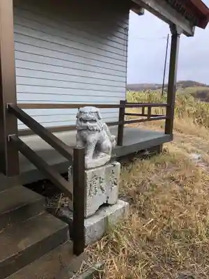 厚田八幡神社の狛犬