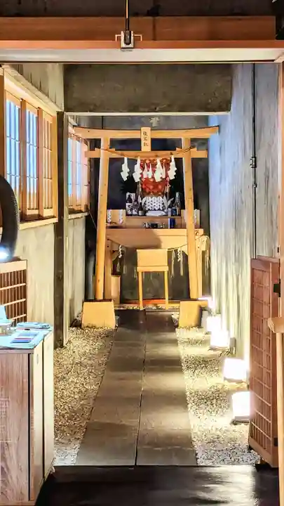 潮見 龍宮社の鳥居