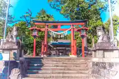 諏訪神社の鳥居