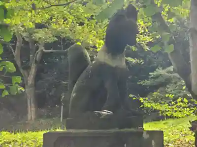 鷲別神社の狛犬