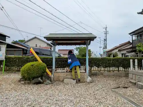 諏訪神社の手水舎