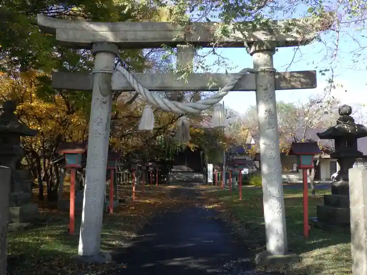 石狩八幡神社の鳥居