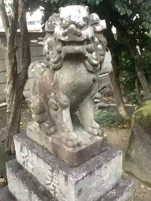 神明社(高畑神明社)の狛犬