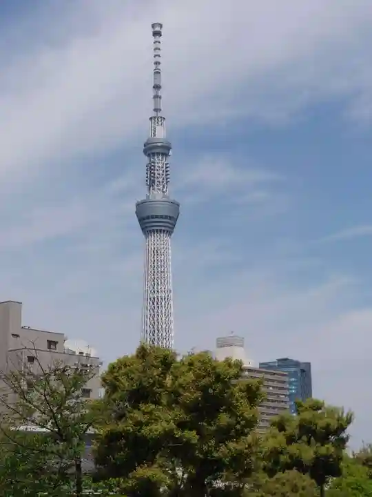 亀戸天神社の景色