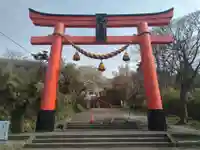 虻田神社の鳥居