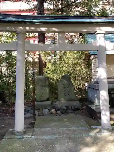 善知鳥神社の鳥居