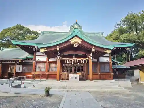 川原神社の本殿・本堂
