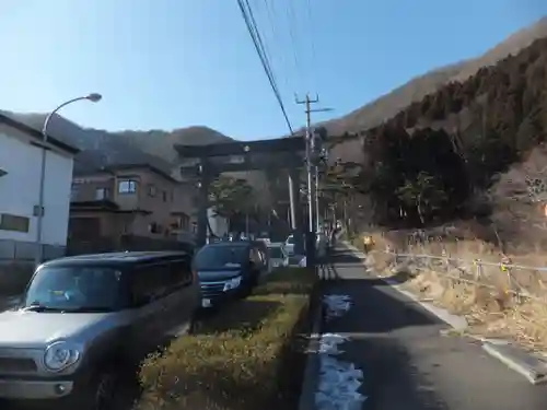 函館八幡宮の鳥居