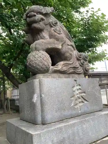 高來神社の狛犬