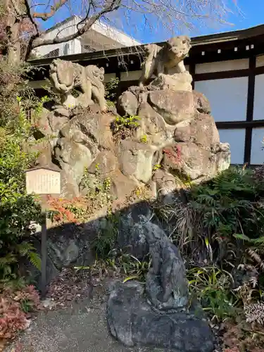 玉川神社の狛犬