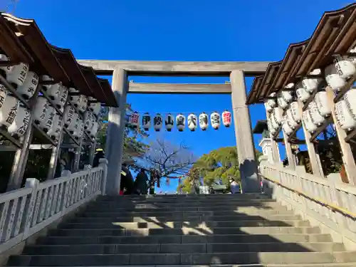 伊勢山皇大神宮の鳥居