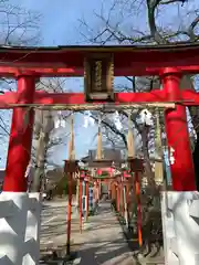 塚越稲荷神社の鳥居