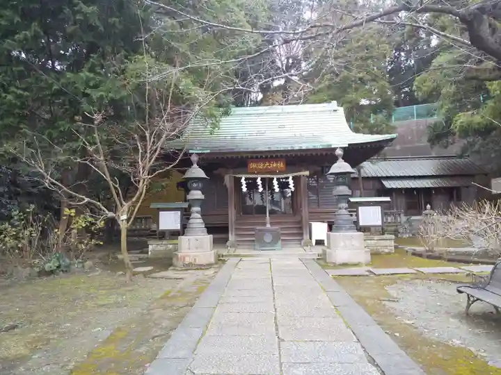 諏訪大神社の本殿・本堂