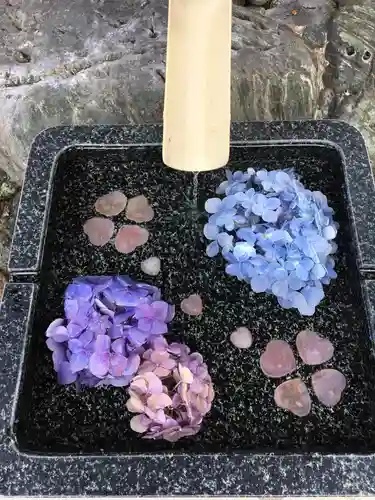 城山八幡宮の手水舎