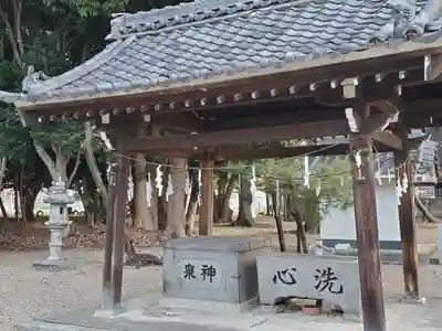 八幡社の手水舎