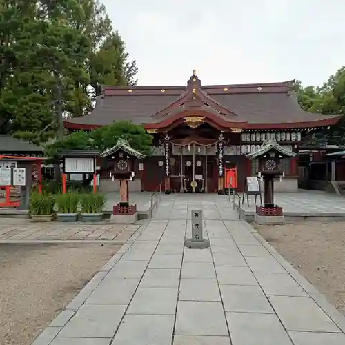 阿部野神社の本殿・本堂