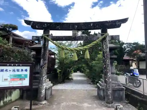 水沼神社の鳥居