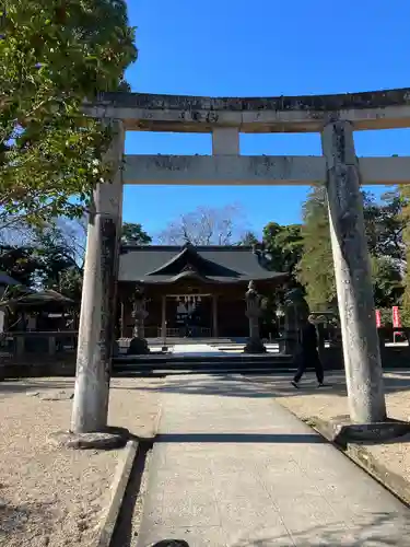 松江神社の鳥居