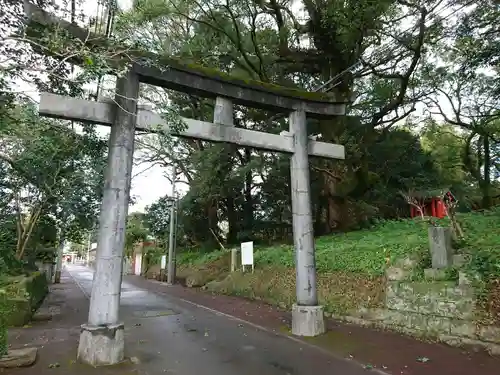 大汝牟遅神社の鳥居