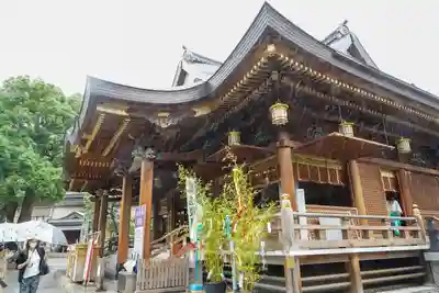 湯島天満宮の本殿・本堂