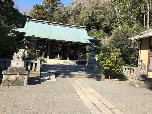 川勾神社の本殿・本堂