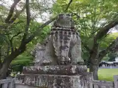 靜岡縣護國神社の狛犬