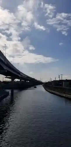 赤稲荷神社の周辺