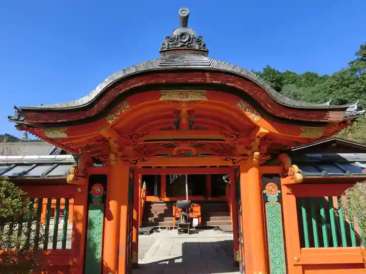 毘沙門堂門跡の山門・神門