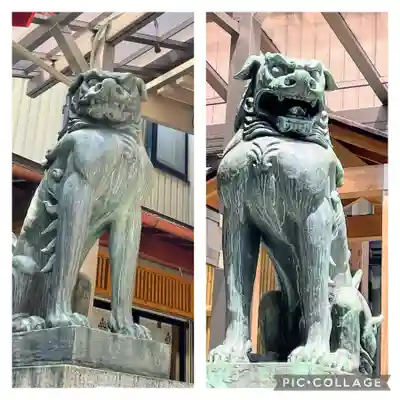 十番稲荷神社の狛犬